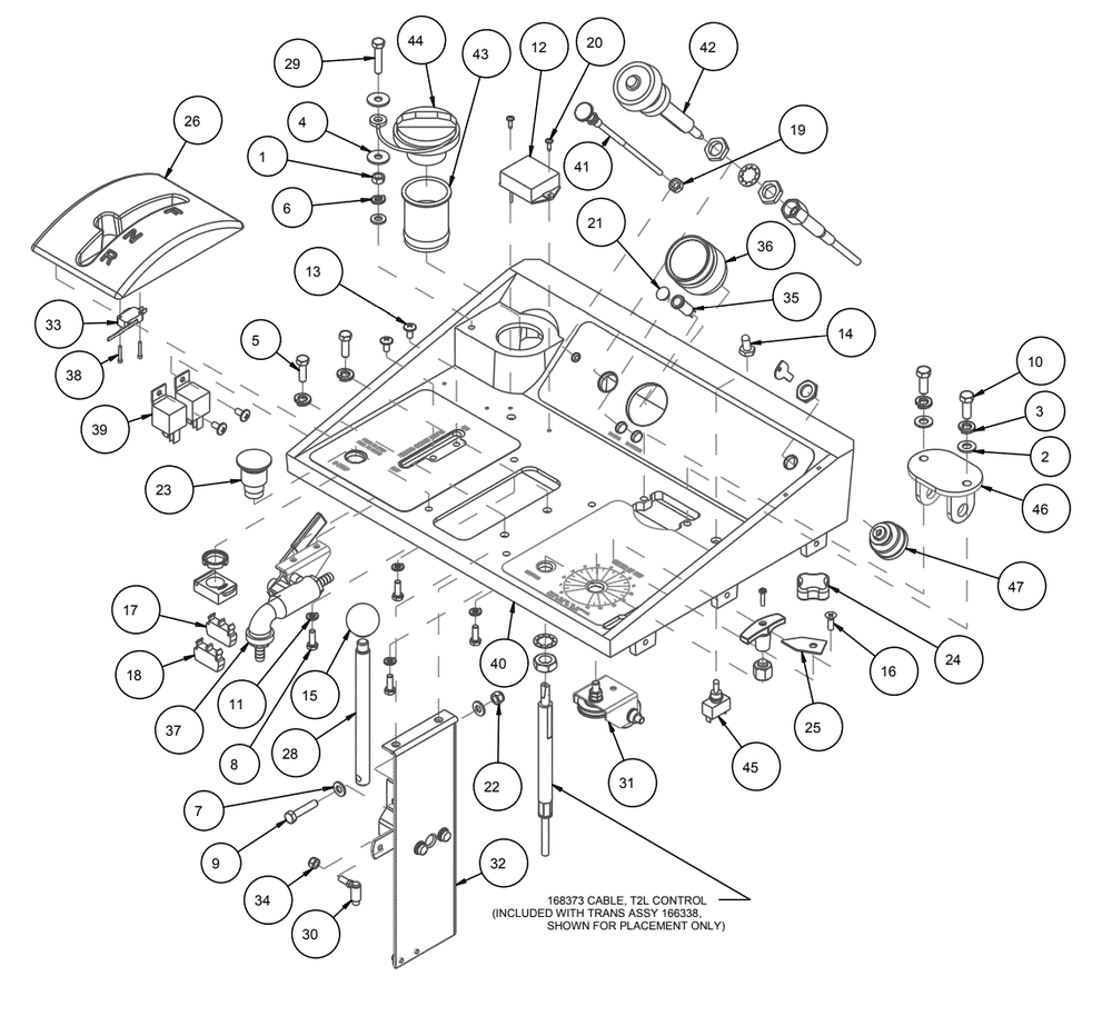 Section 10 Diagram and Parts List for MK-3026K 166449-26 MK Diamond Concrete Saw